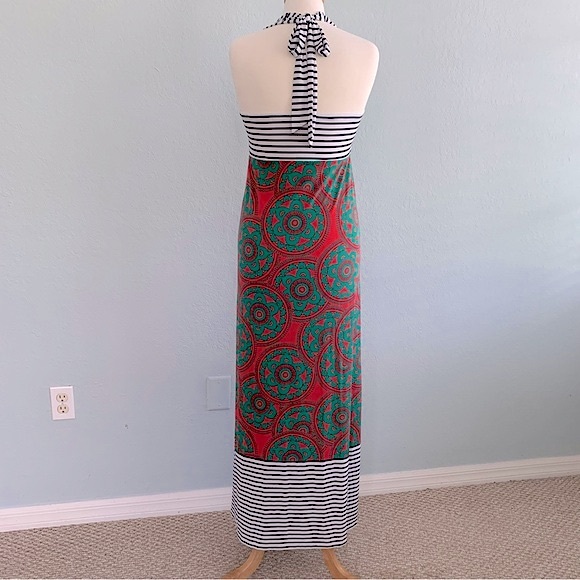 Tracy Negoshian Sun Garden Ansley Halter Maxi - Picture 5 of 12